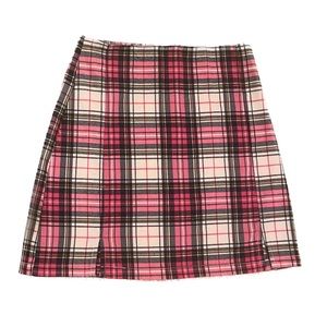 Brandy Melville Plaid Mini Skirt